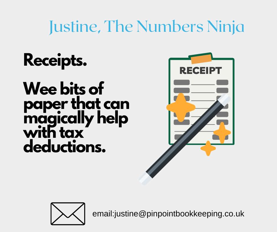 Glasgow Bookkeeping Services - Why Keeping Receipts Matter